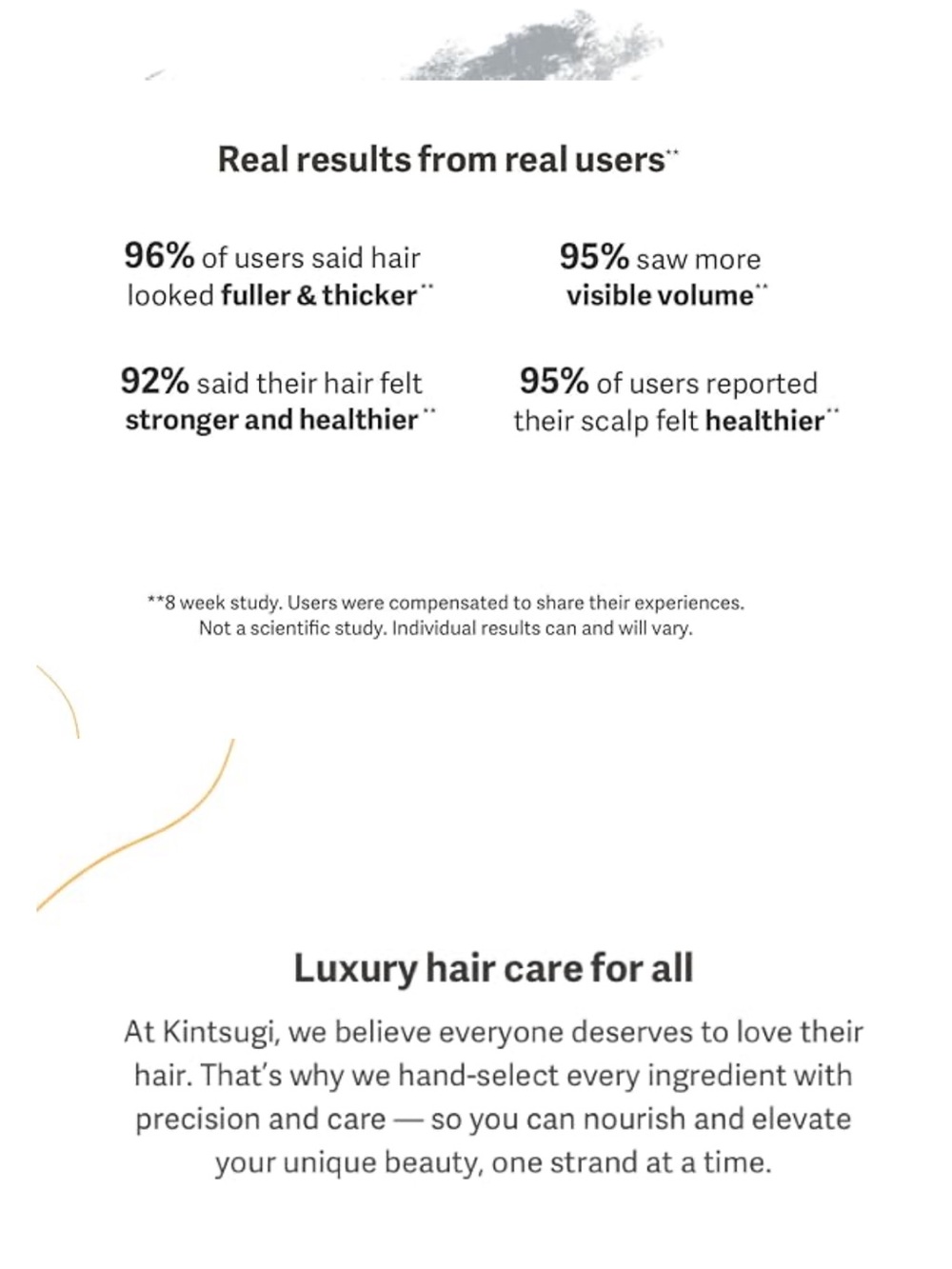 NWT Kintsugi Awakening Mist Scalp Tonic 4 oz / 120 mL - New In Box- Hair Growth - Picture 10 of 11
